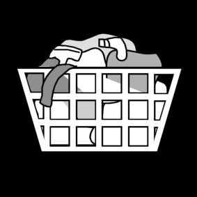 full laundry basket